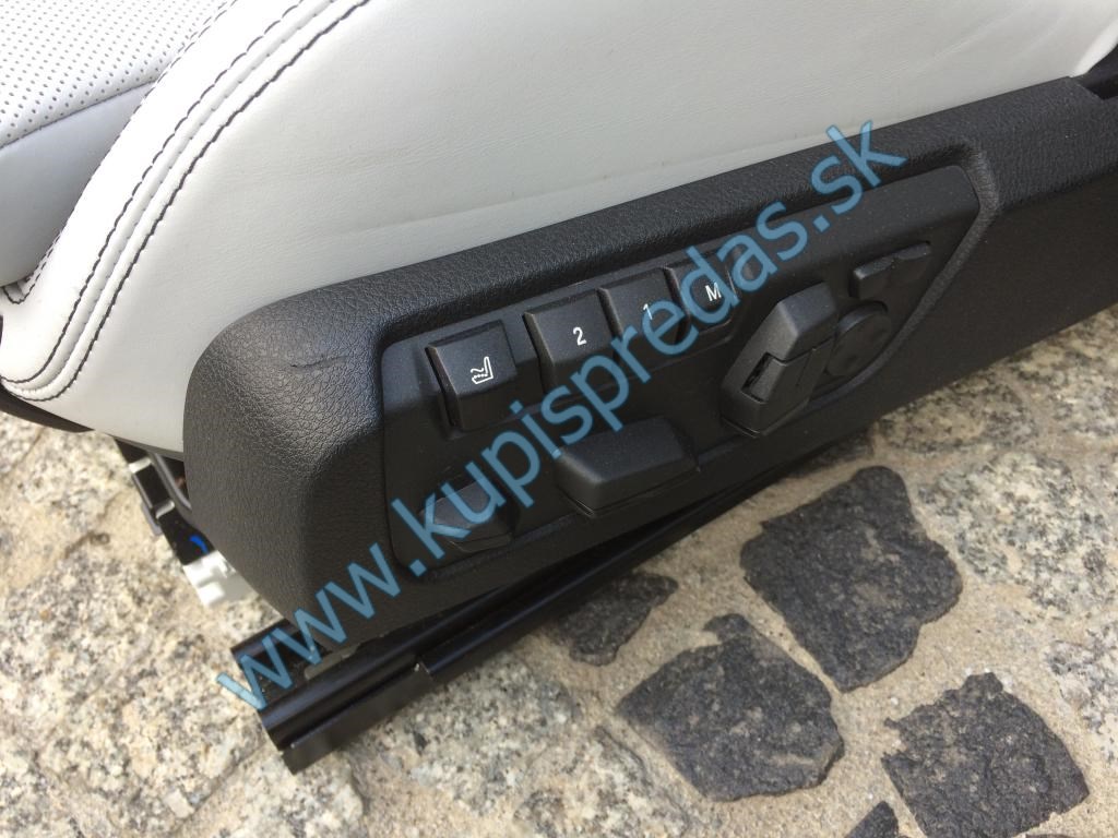 Predné-zadné kožené sedačky + tapacíry BMW 6 F12 M-POWER